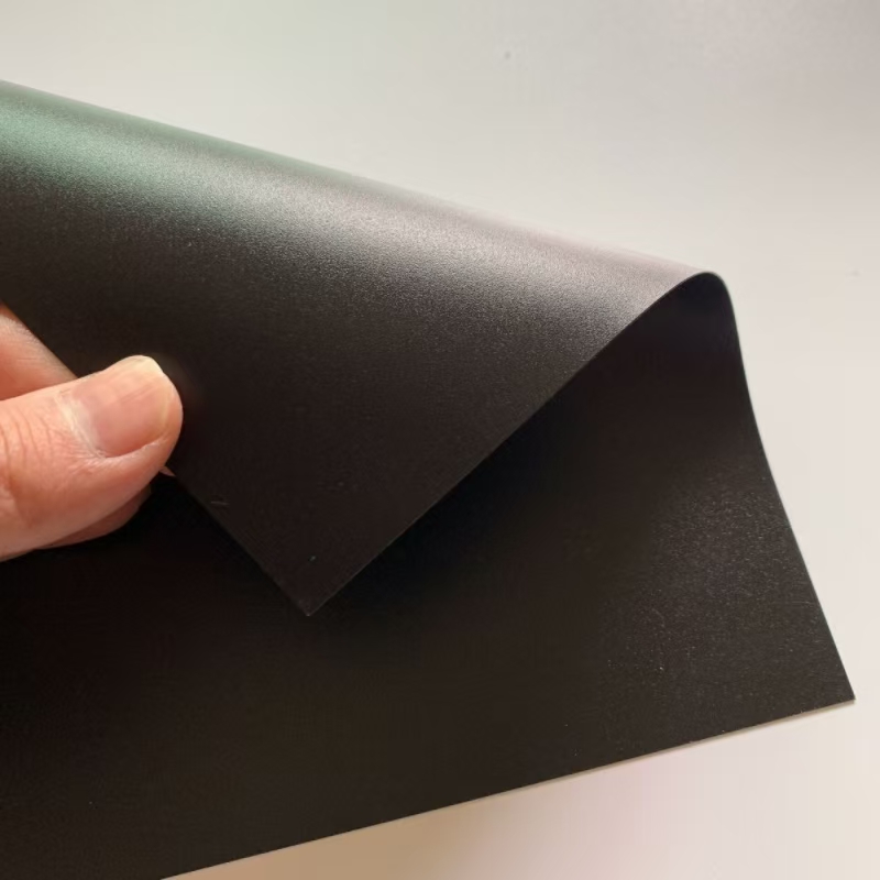 Wholesale 2mm Matte Black Insulation Polypropylene (PP) Film |0.6mm Glossy white PP Film Roll| Perfect for Stationery & Home Use|selfadhesivefilm.com