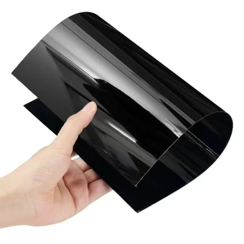 Wholesale 2mm Matte Black Insulation Polypropylene (PP) Film |0.6mm Glossy white PP Film Roll| Perfect for Stationery & Home Use|selfadhesivefilm.com