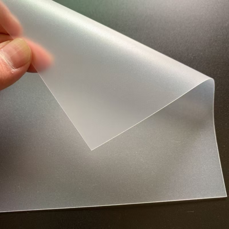 Wholesale 2mm Matte Black Insulation Polypropylene (PP) Film |0.6mm Glossy white PP Film Roll| Perfect for Stationery & Home Use|selfadhesivefilm.com