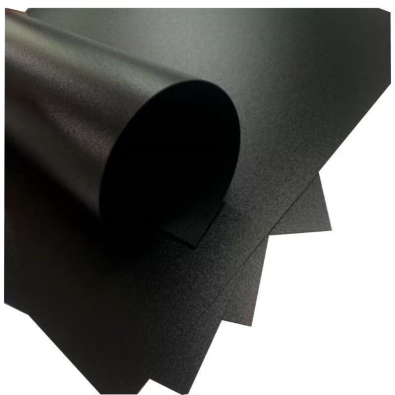 Wholesale 2mm Matte Black Insulation Polypropylene (PP) Film |0.6mm Glossy white PP Film Roll| Perfect for Stationery & Home Use|selfadhesivefilm.com