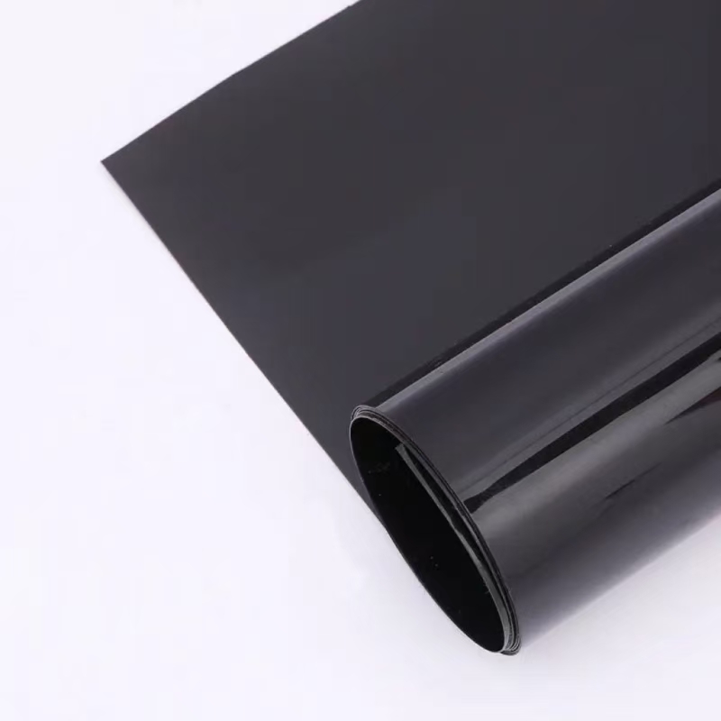Wholesale 2mm Matte Black Insulation Polypropylene (PP) Film |0.6mm Glossy white PP Film Roll| Perfect for Stationery & Home Use|selfadhesivefilm.com